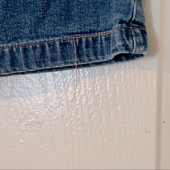 Old Navy Blue Jeans, Button Down Jean Skirt, Size 8 - Picture 5 of 7